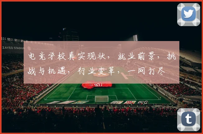 电竞学校真实现状，就业前景，挑战与机遇，行业变革，一网打尽